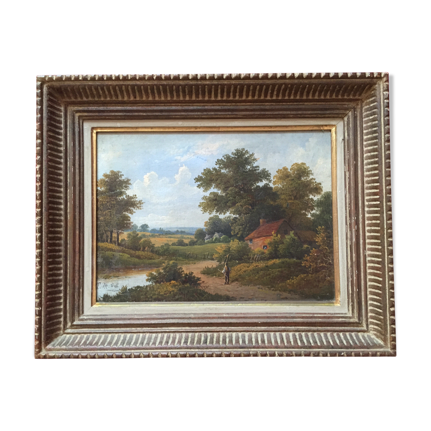 Panel oil: TM Hall's Animated Landscape