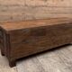 bench - teak chest from Burma with original fittings