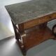Trumeau / table d'appoint français des années 1830 avec marqueterie de bois