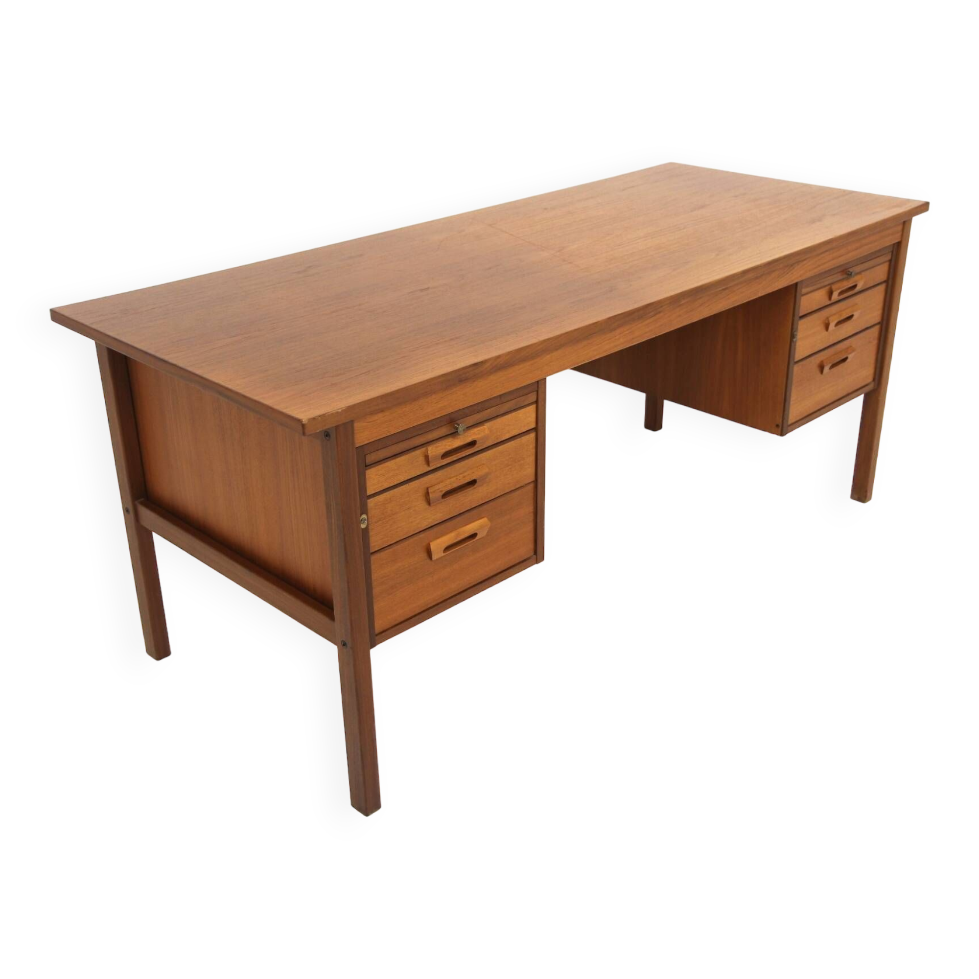 Scandinavian teak desk, Sweden, 1960