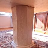 Dining table in travertine from the 1970s/1980s.