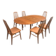 Solid teak table by Peter Hvidt for Soborg, 1956