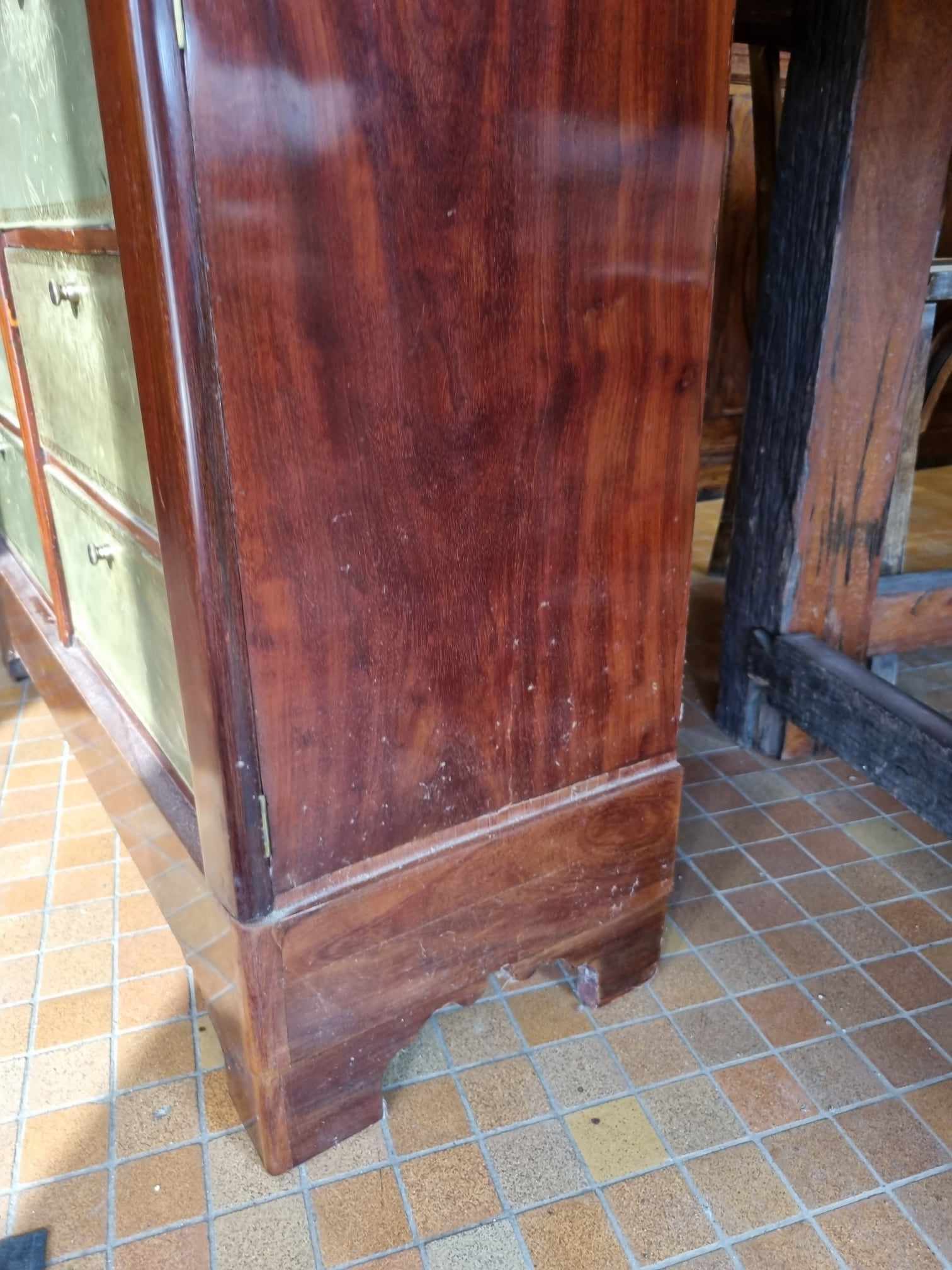 Cartonnier en acajou