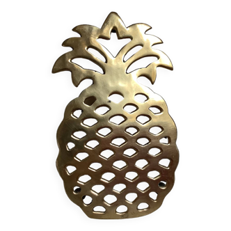 Dessous de plat ananas laiton