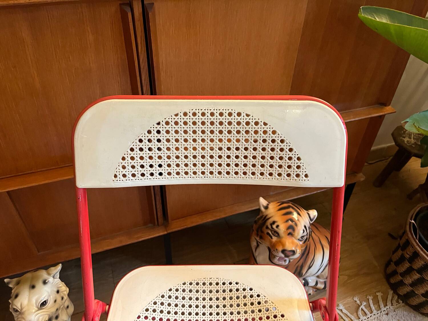 Vintage Italian folding chair