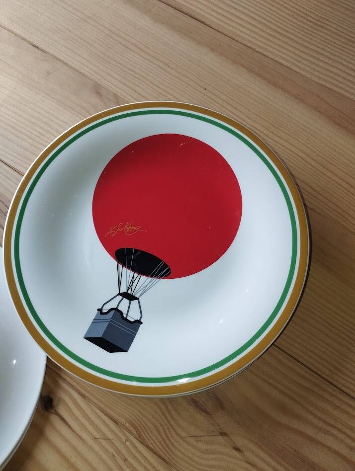 Set of 8 Villeroy & Boch x Heinz plates – Limited editions – Ø 27 cm