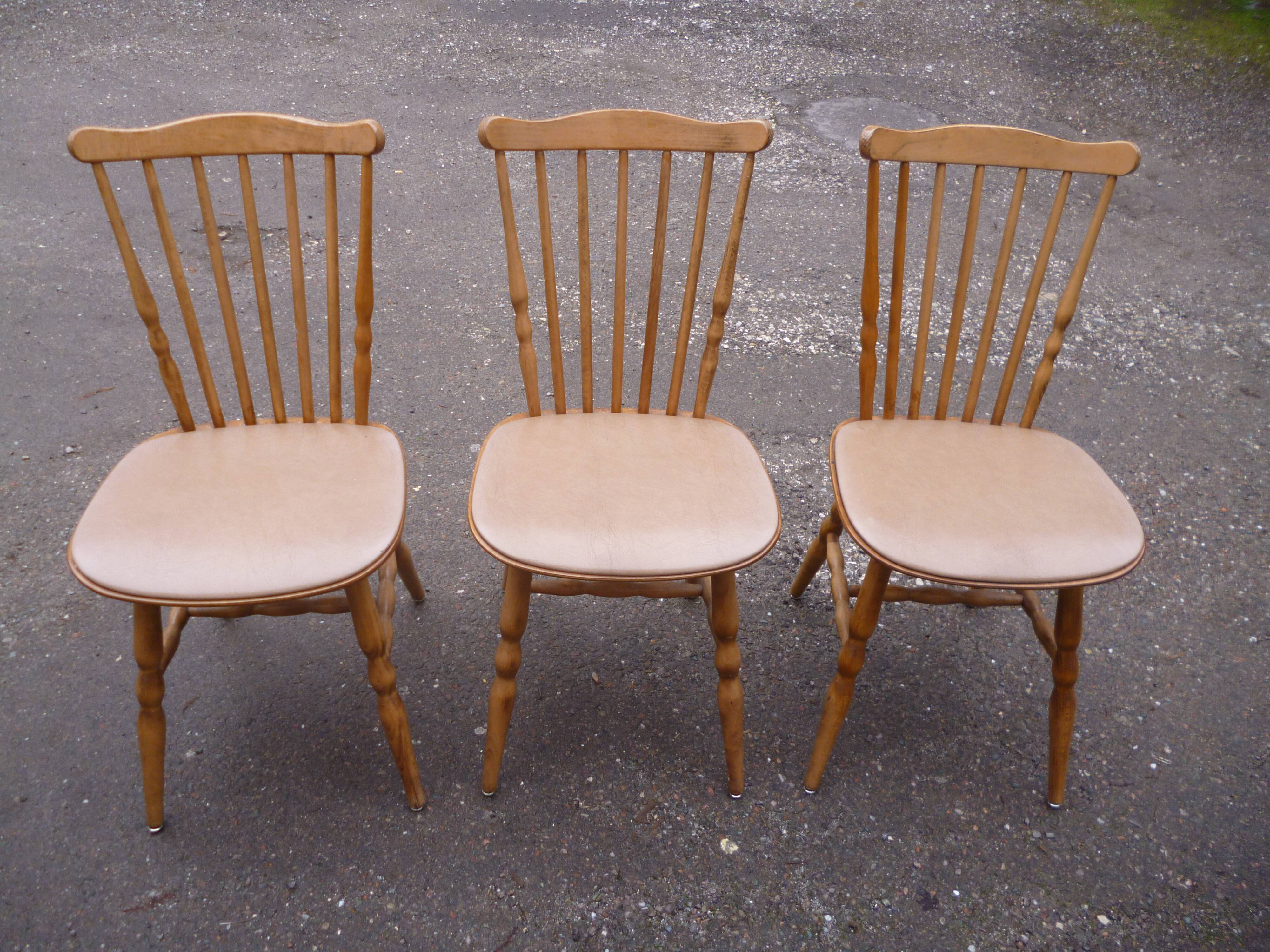 Trio de chaises Baumann Floride Tacoma