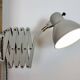 Grey Industrial Cast Iron Wall Light from Elektrosvit, 1960s