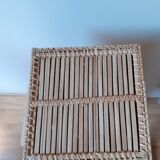 Rigid wicker/bamboo box