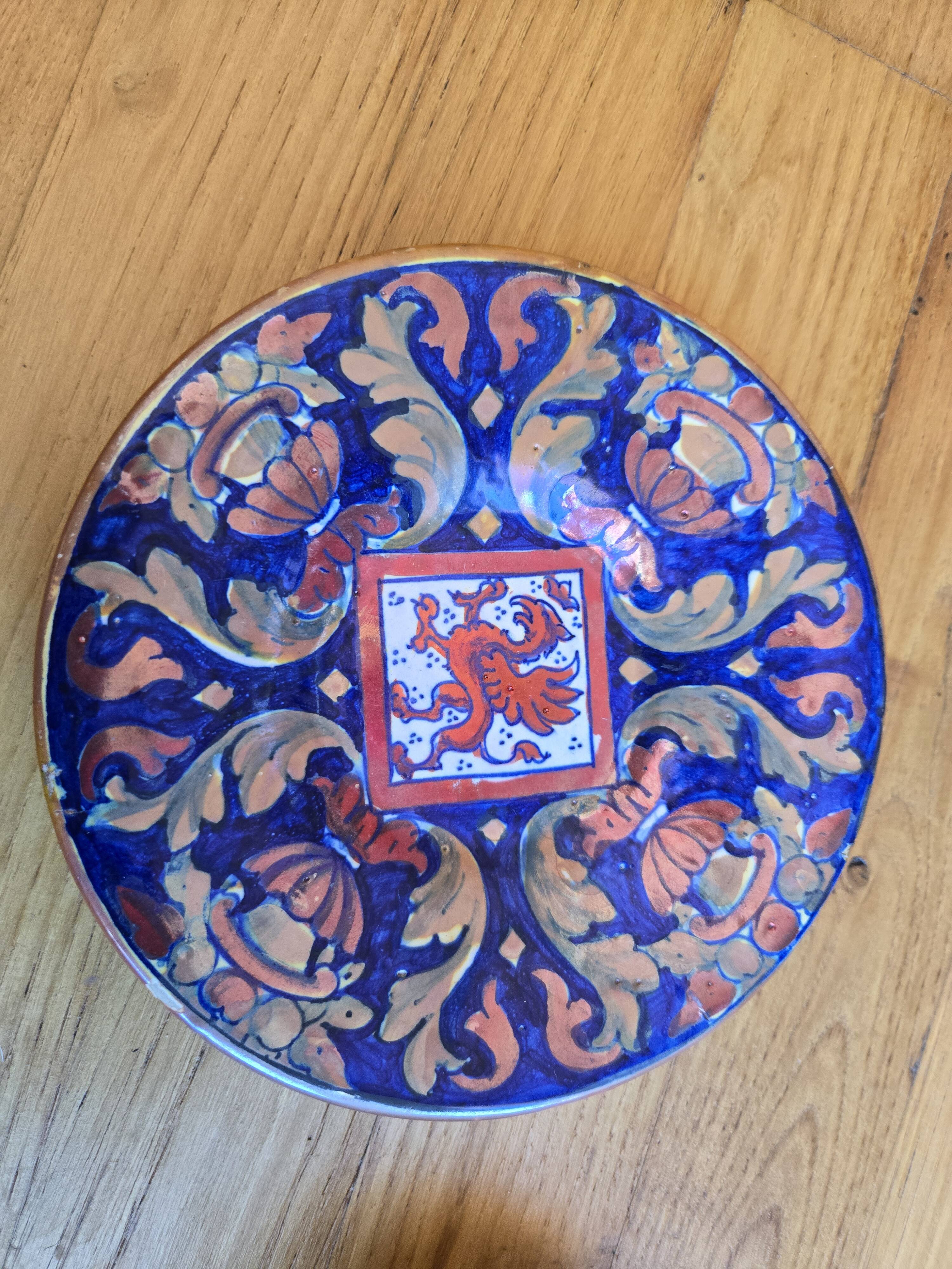 Tea or coffee cup and saucer by Alfredo Santarelli and Gualdo Tadino
