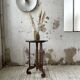 19th century oak pedestal console
