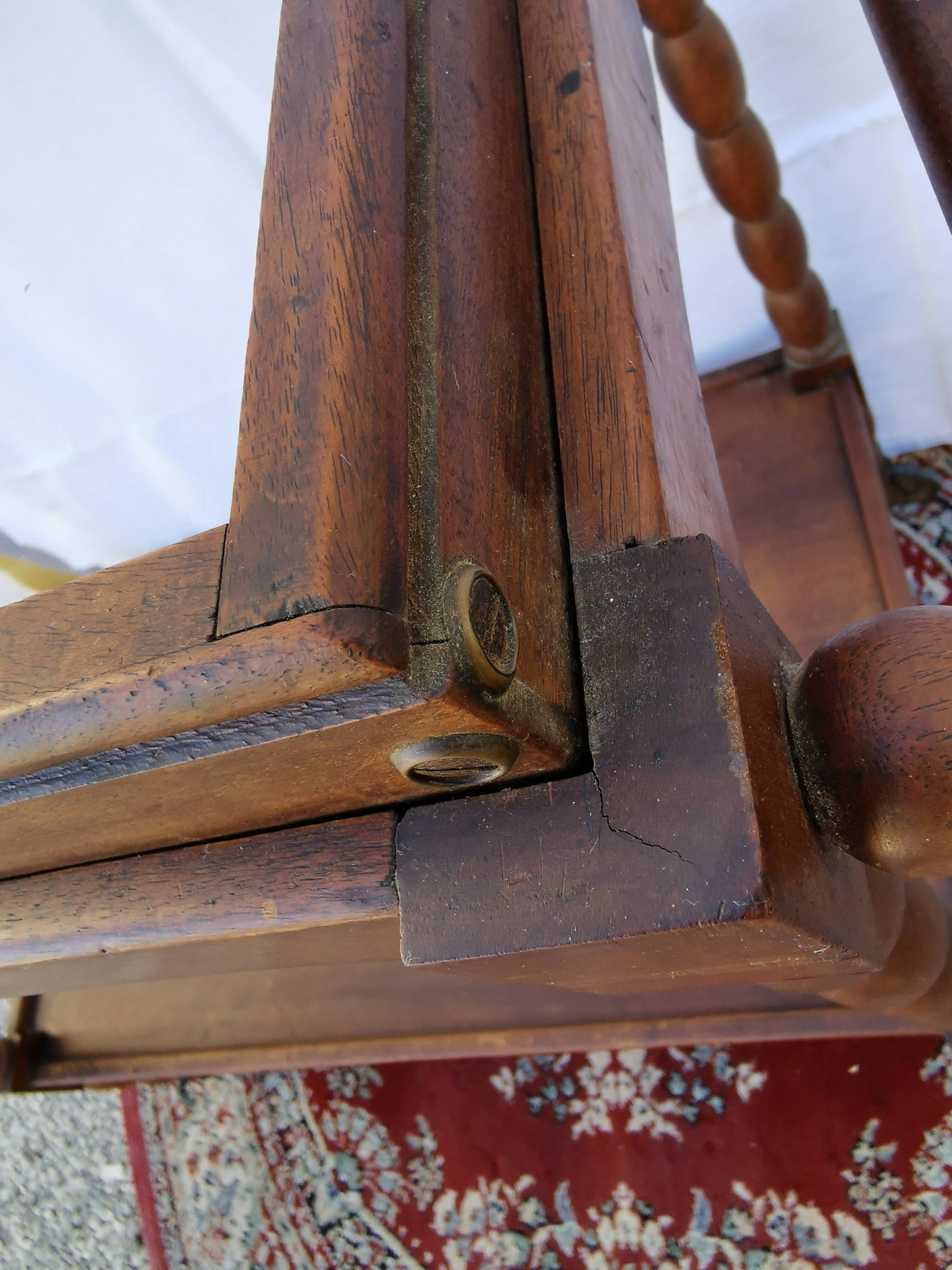 Vintage wood dessert