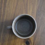 Handmade stoneware cup