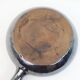 Ebony enameled ceramic fondue pot signed André Martin Vallauris 1950s