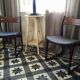 Lot de chaises scandinaves 1970