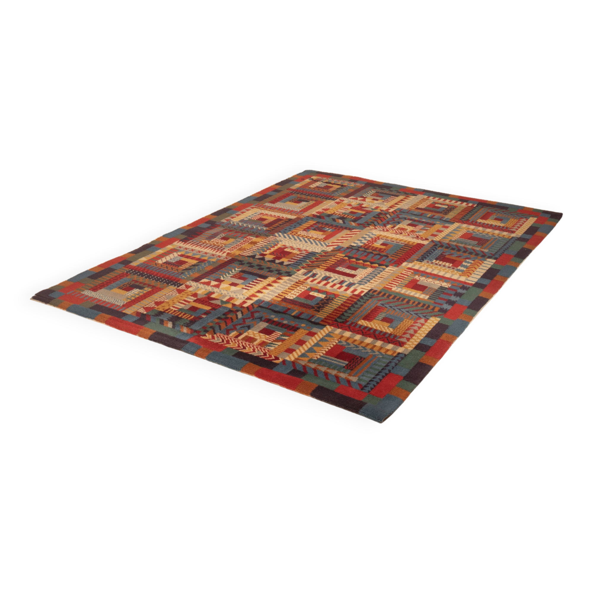 Orion T101 wool rug by Ottavio Missoni for Missoni, 1991