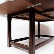 Table basse en acajou avec extensions, années 1930