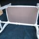 Banquette bout de lit dans l'esprit shabby chic