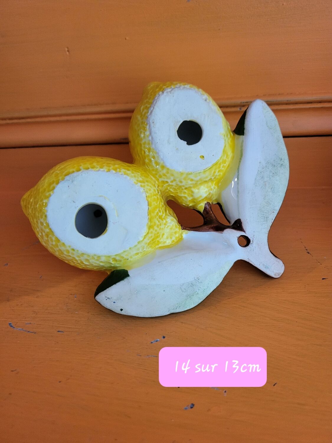 Porte torchon citron