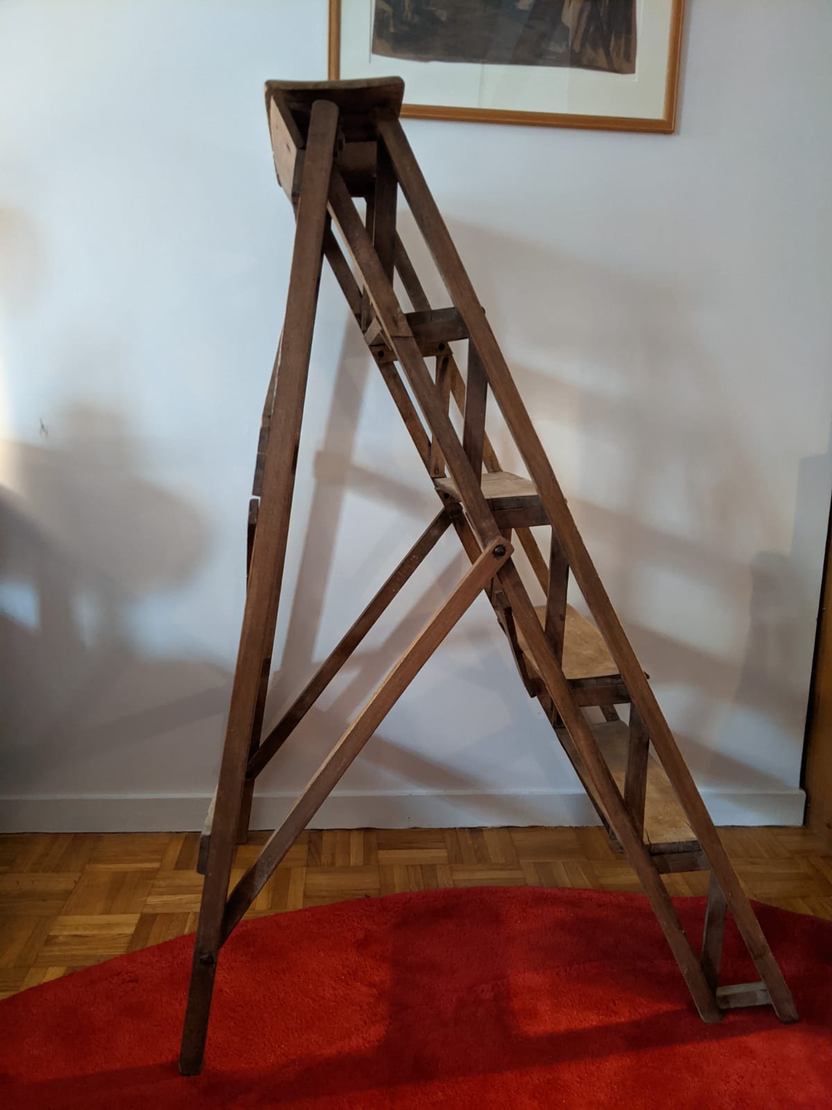 Old painter stepladder