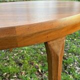 Circular teak table - Denmark 1960s