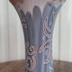 Pitcher signed Margot Plançon Le Mont-Dore Double-sided decoration from the 50s