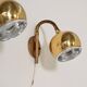 Pair of wall lamps by Möllers Armatur Eskilstuna, '50s