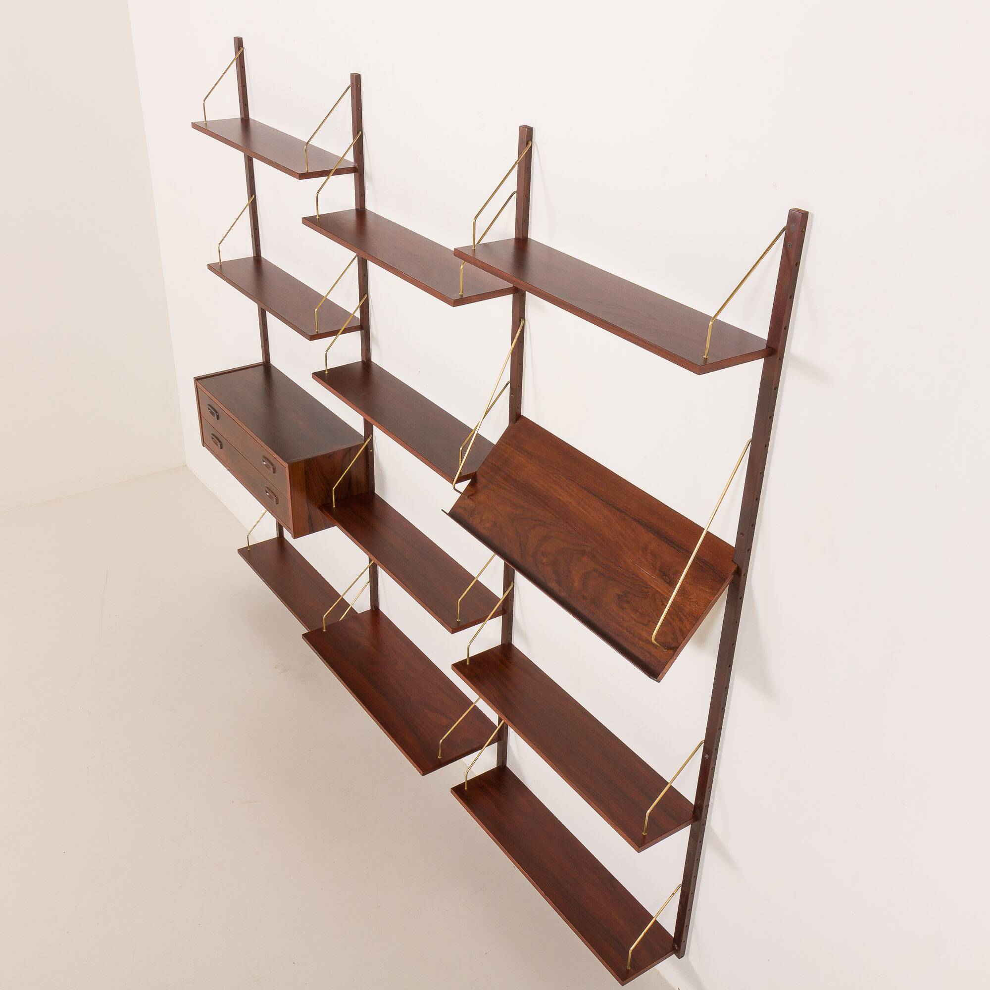 Danish mid century PS System rosewood  shelving unit , 1970s