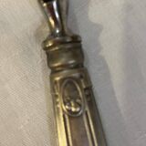 Art Deco silver and steel carving set L and H