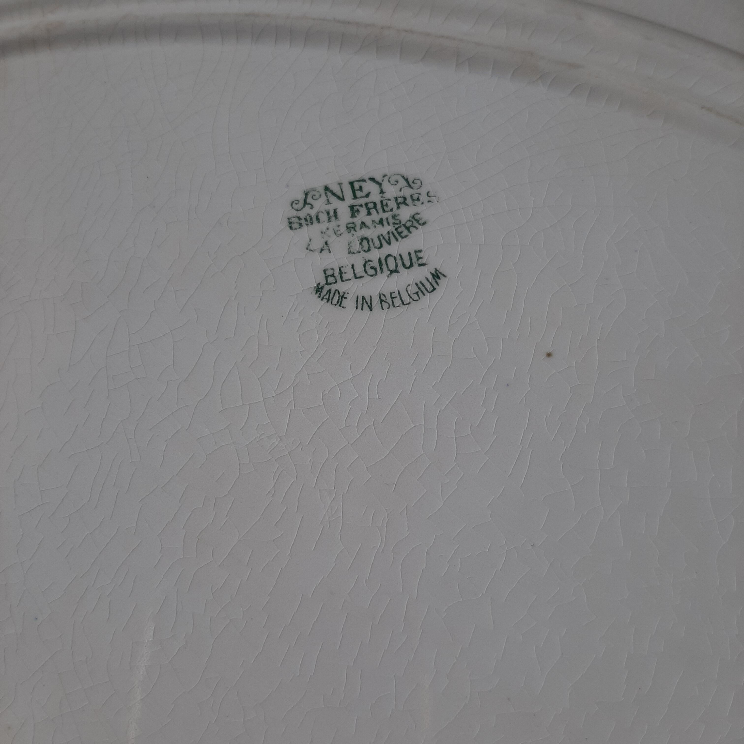 Oval dish frieze laurels model ney