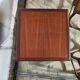 Scandinavian nesting tables in teak from the 1960s.