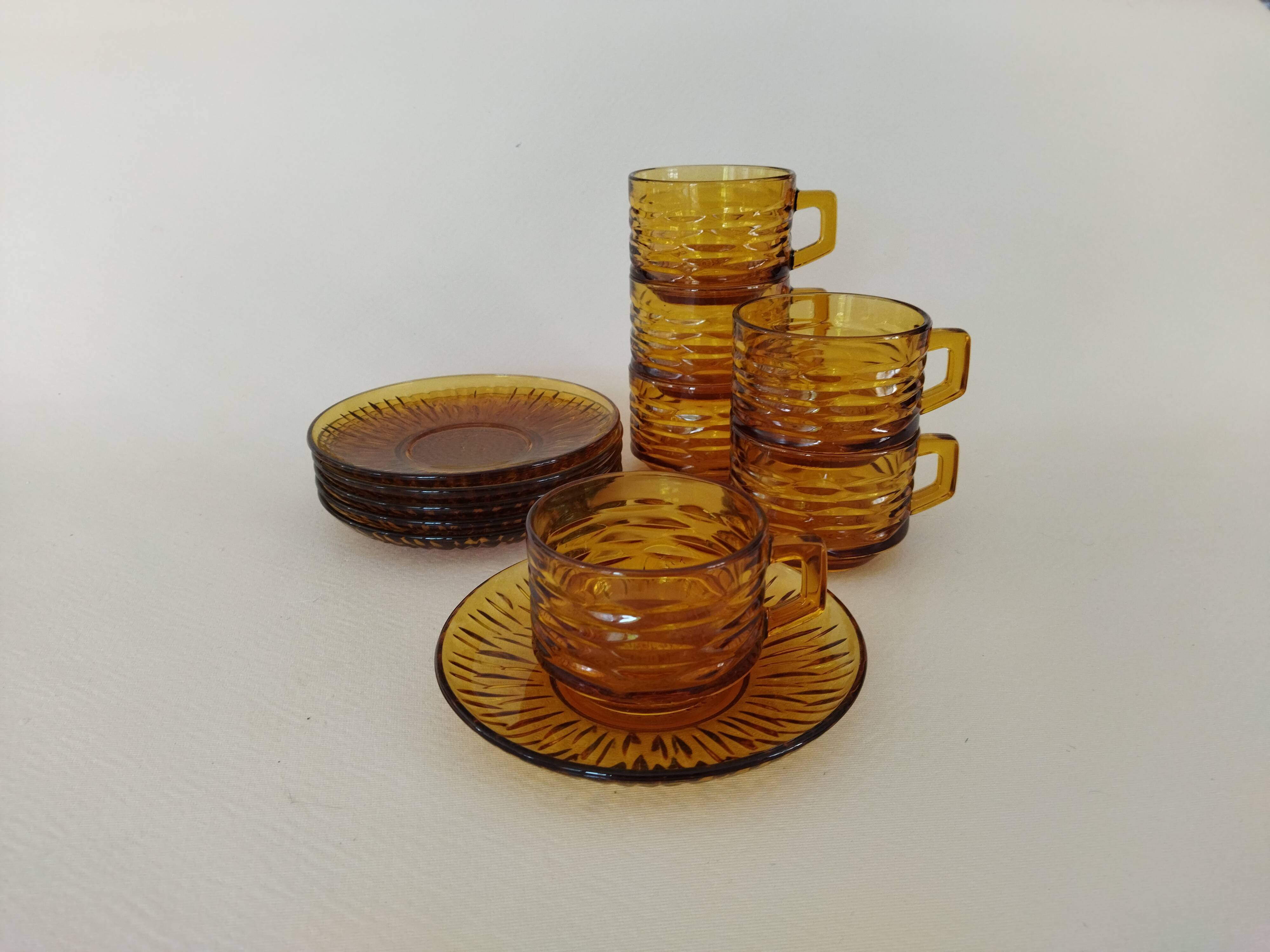 Coffee cups Vereco "Sunflower"