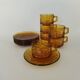 Coffee cups Vereco "Sunflower"
