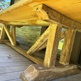 Table ancien de ferme en chene massif
