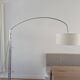 Lampadaire arc pliable