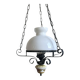 Opaline and Ceramic Suspension - Vintage