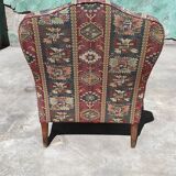 Old meridian armchair with armrests