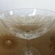 6 Baccarat champagne glasses "Molière" model