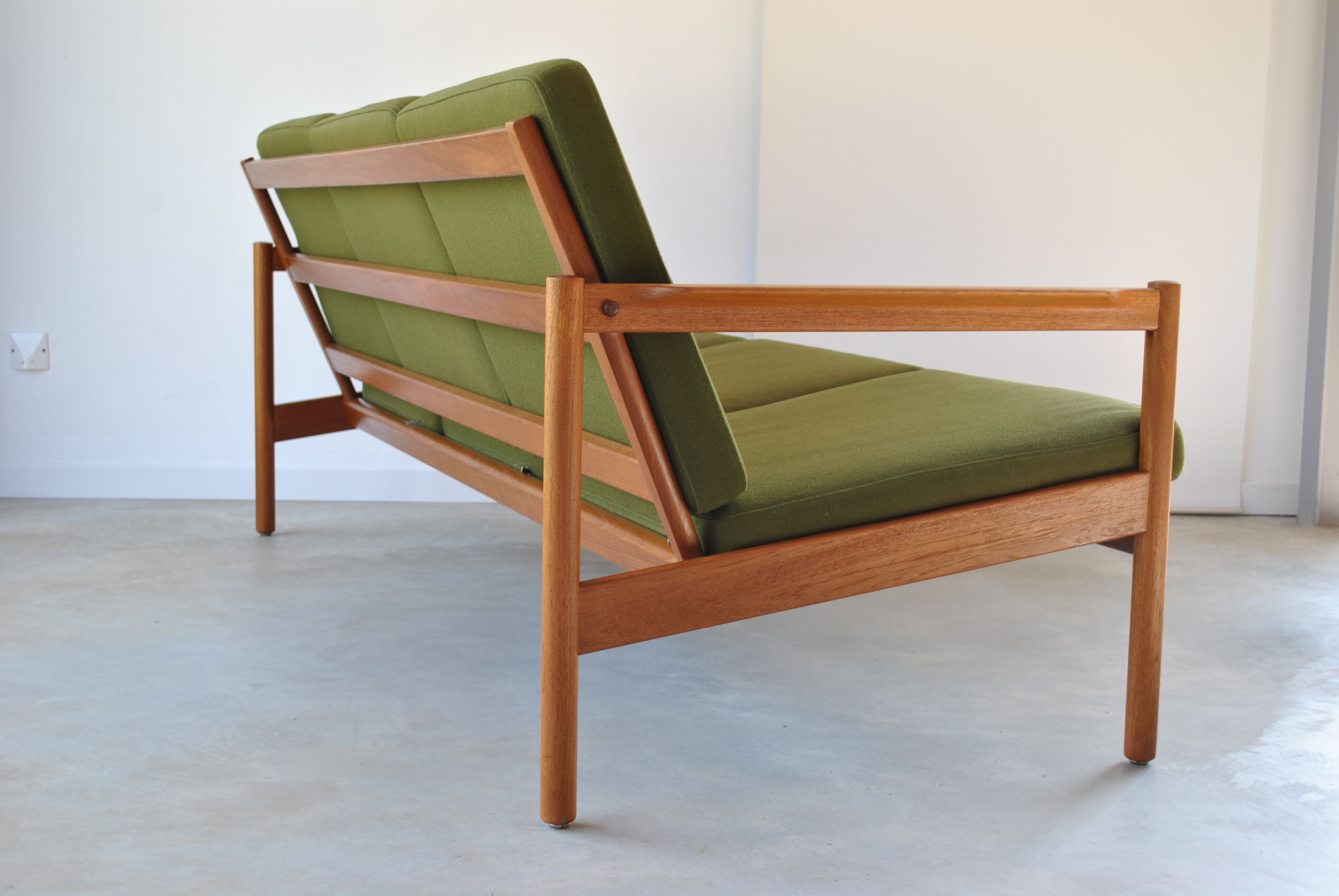 Danish sofa by Kai Kristiansen by Magnus Olesen for Domus Danica year 60