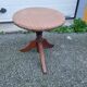 Stool with fabric seat