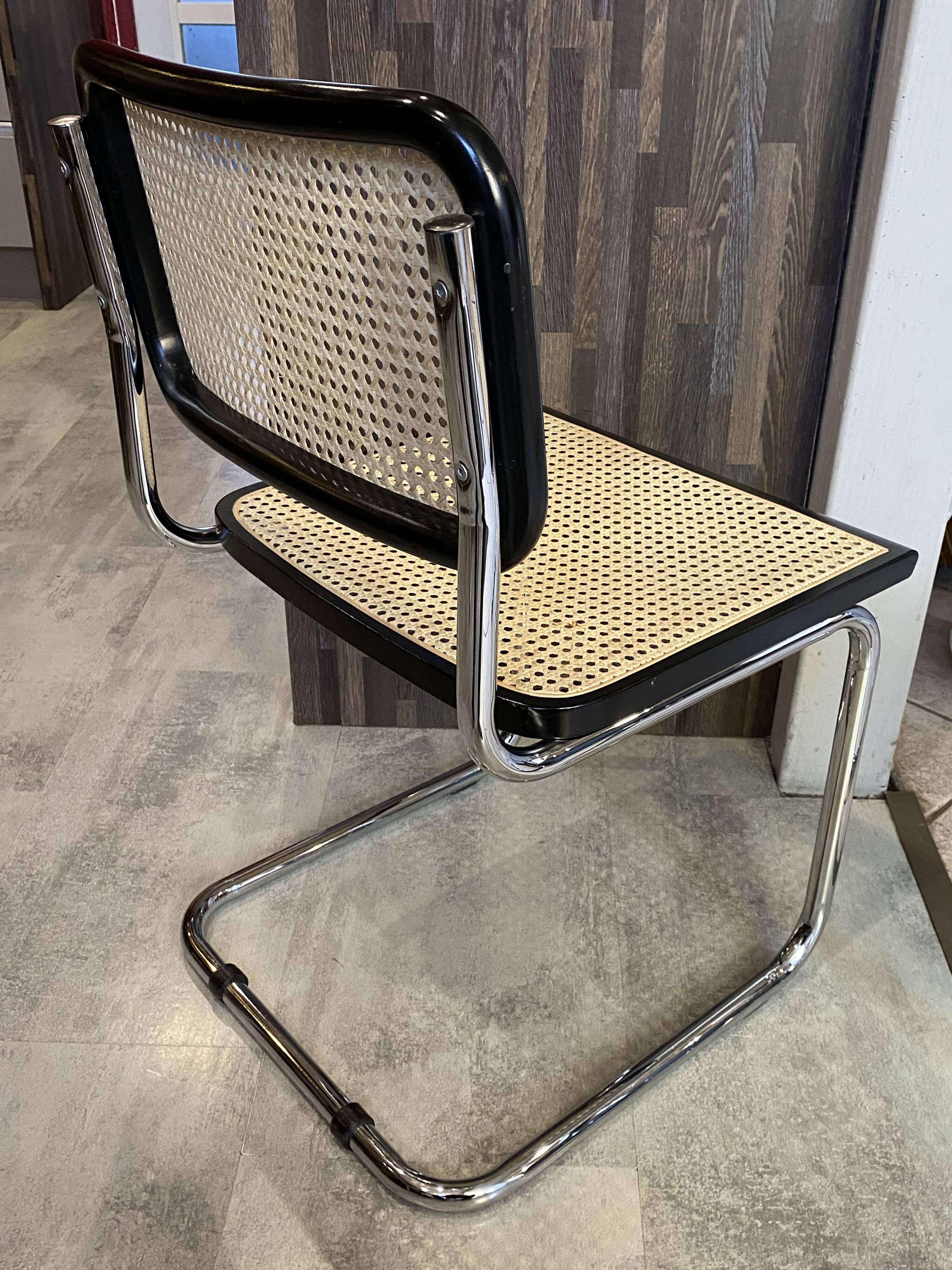 Cesca B32 chair vintage Marcel Breuer Italy