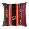 Vintage turkish kilim cushion cover, 60x60 cm