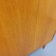 Vintage oak wardrobe from the 1960s.