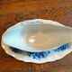 Saaucière porcelain Sarreguemines old romantic décor blue