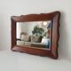 Rustic vintage mirror chic countryside