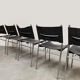 Vintage SE06 leather dining chairs Spectrum Martin Visser