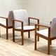 Suite de quatre fauteuils de Dyrlund en teck