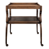 Folding side table
