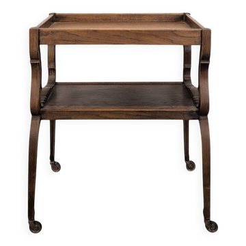 Folding side table