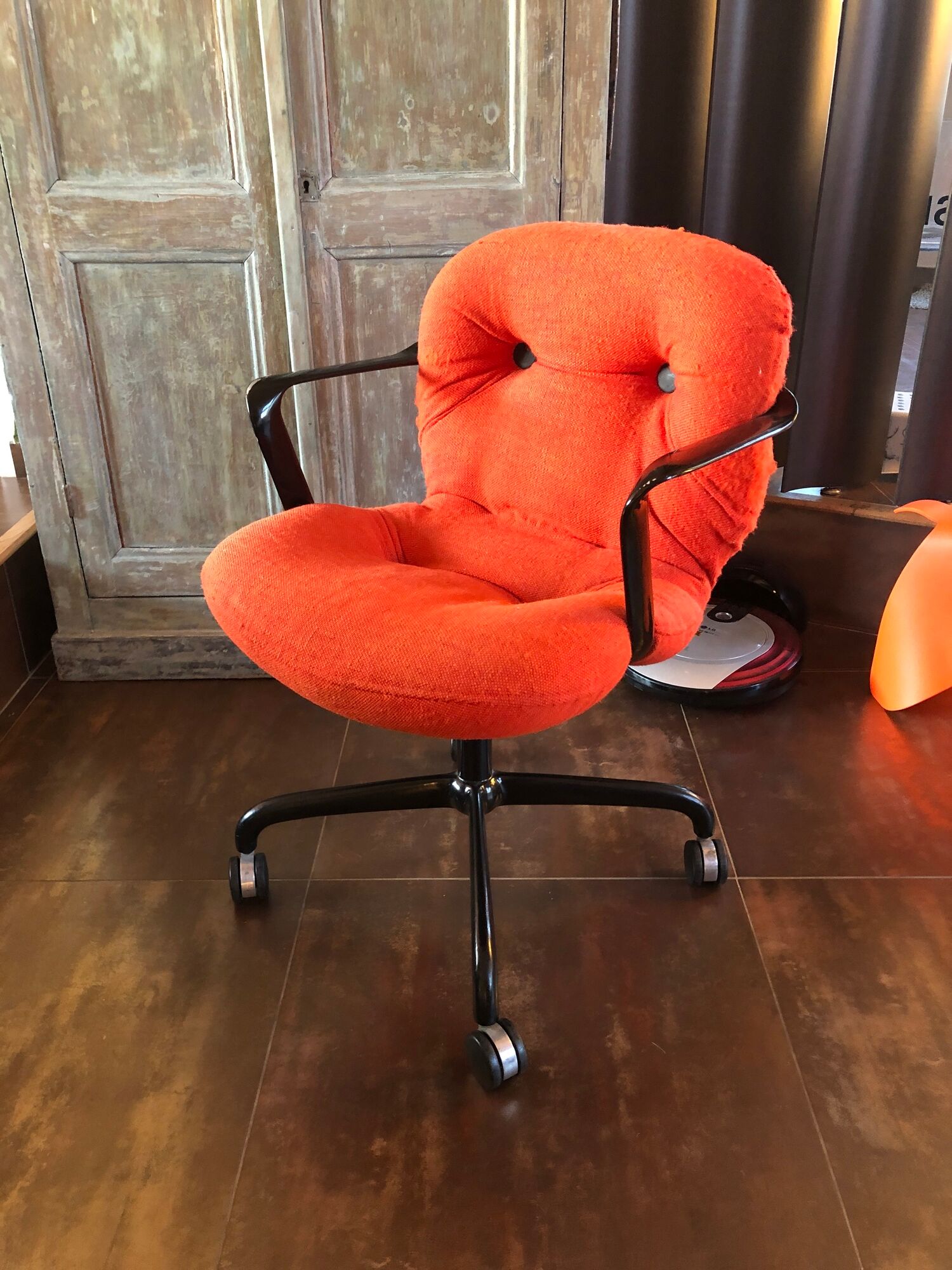 Office chair 2328 vintage 1970 andrew Morrison - Bruce hannah for KNOLL